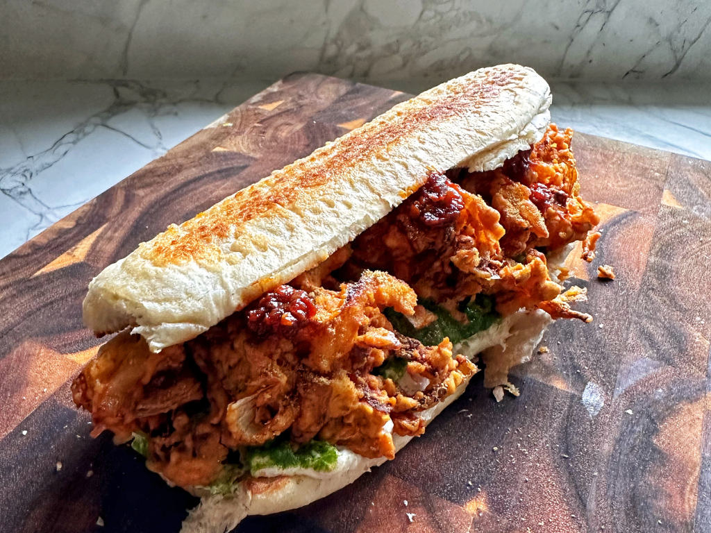 Onion Bhaji Sandwich Chetna Makan